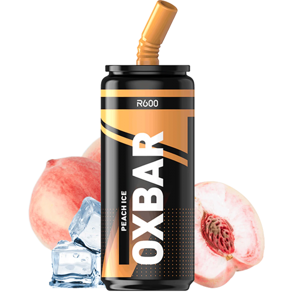 Vaper Desechable Sin Nicotina OXBAR R600 Peach Ice 0mg