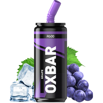 Vaper Desechable Sin Nicotina OXBAR R600 Grape 0mg