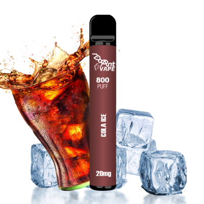 Vape Desechable Ice Cola 20MG 800Puffs - AntVape
