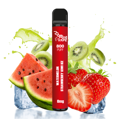 AntVape 800Puffs Watermelon Strawberry Kiwi Ice Sin Nicotina