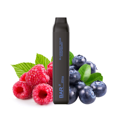 Vaper Desechable AntVape & Bar2 Blueberry Sour Raspberry 20mg