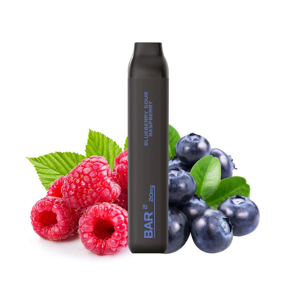 Vaper Desechable AntVape & Bar2 Blueberry Sour Raspberry 20mg