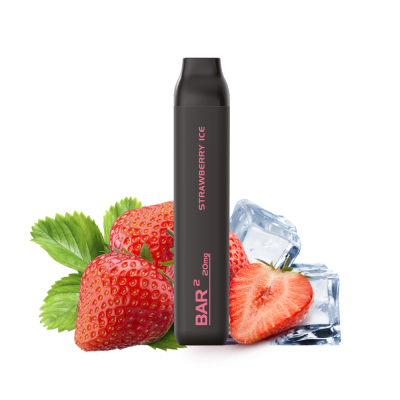 Vaper Desechable AntVape & Bar2 Strawberry Ice 20mg