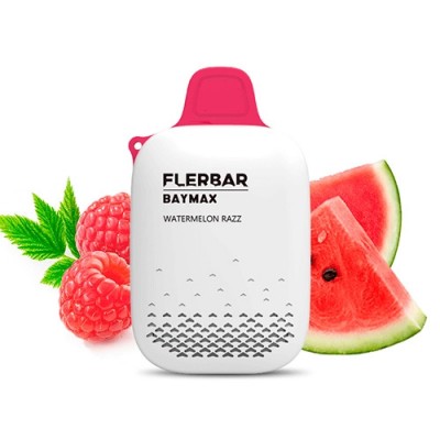 Flerbar Baymax 3500 Puffs Watermelon Razz Sin Nicotina
