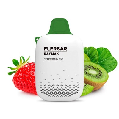 Flerbar Baymax 3500 Puffs Strawberry Kiwi Sin Nicotina