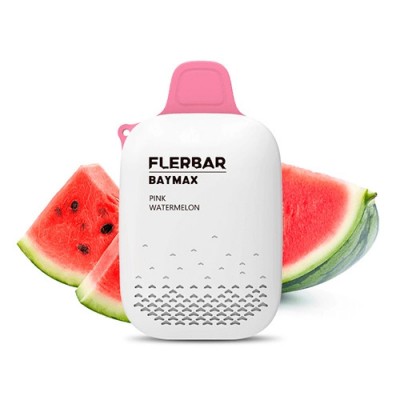Flerbar Baymax 3500 Puffs Pink Watermelon Sin Nicotina