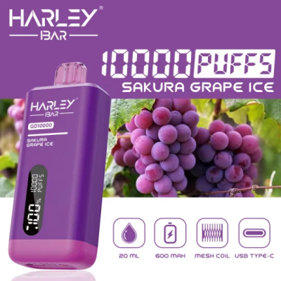 Harley Bar GD10000 Sakura Grape Ice