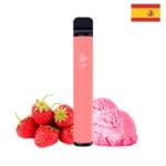 Elf Bar ELF600 Strawberry Ice cream Sin Nicotina