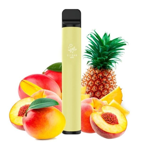 Elf Bar ELF600 Pineapple Peach Mango Sin Nicotina