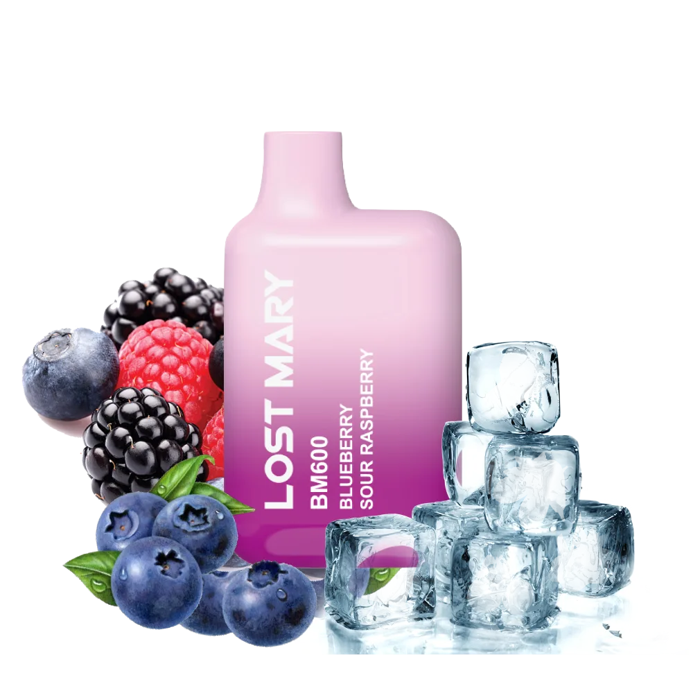 Lost Mary BM600 Blueberry Sour Raspberry 20mg