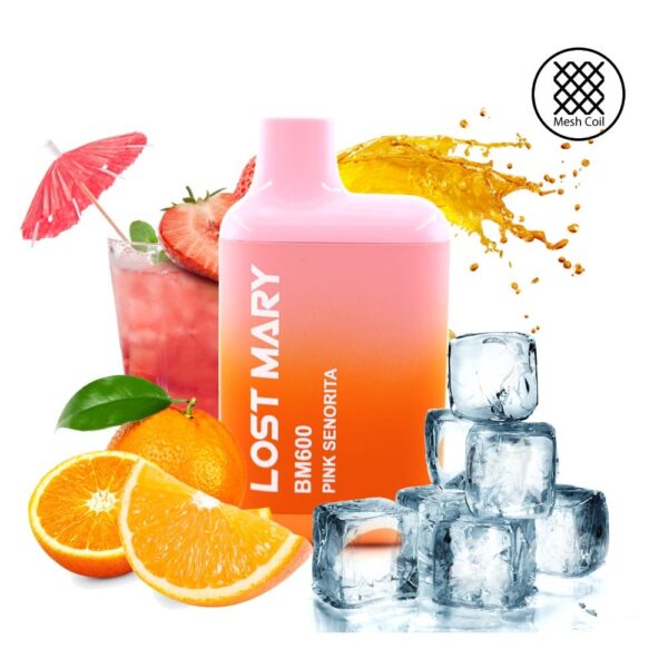 Lost Mary BM600 Pink Senorita 20mg