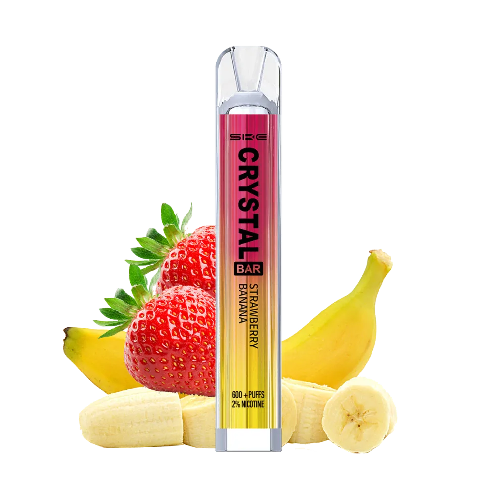 Ske Crystal Bar Strawberry Banana 20mg