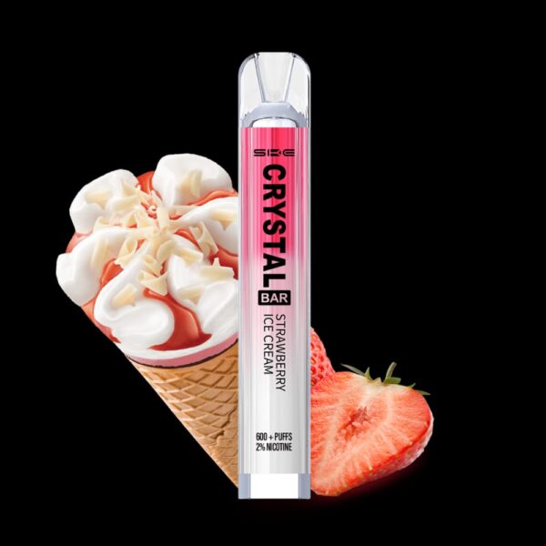 Ske Crystal Bar Strawberry Ice Cream 20mg