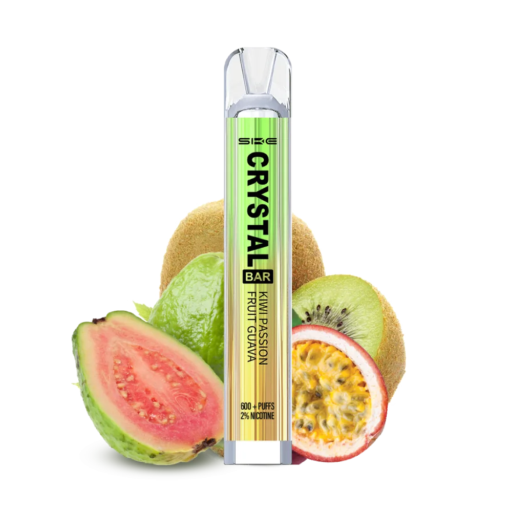 Ske Crystal Bar Kiwi Passion Fruit Guava 20mg