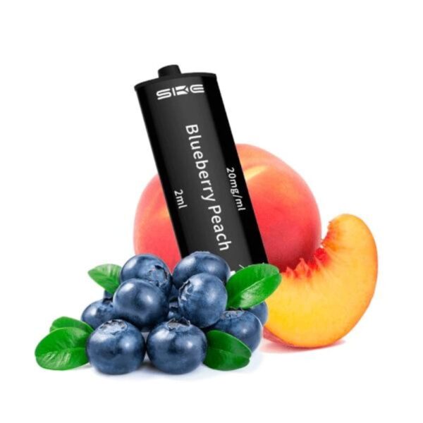 Ske Crystal Pod Precargado 4 en 1 Blueberry Peach Pack 4