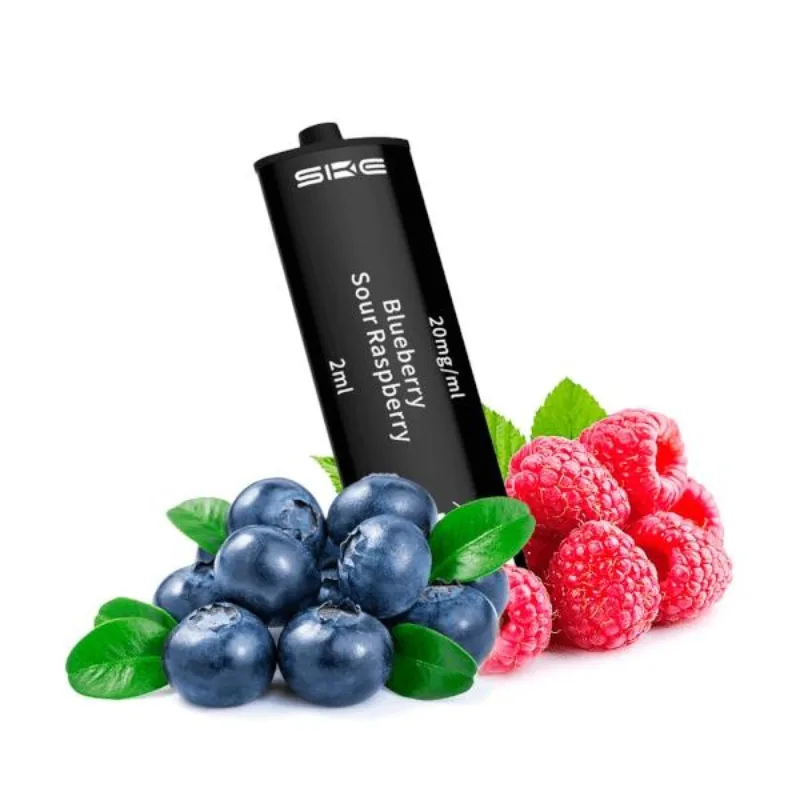 Ske Crystal Pod Precargado 4 en 1 Blueberry Sour Raspberry Pack 4