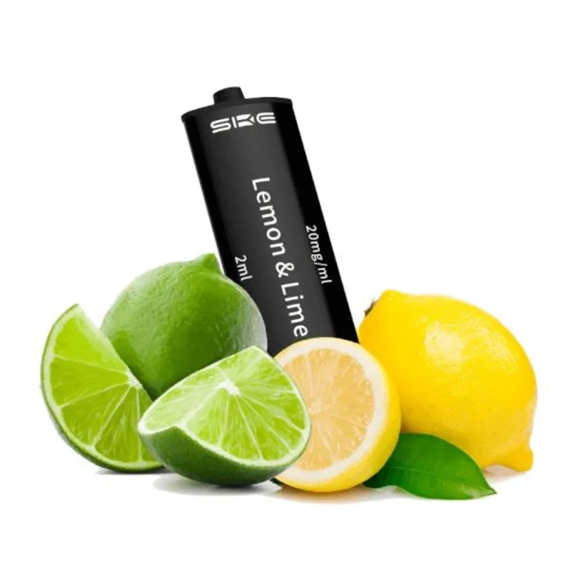 Ske Crystal Pod Precargado 4 en 1 Lemon Lime Pack 4