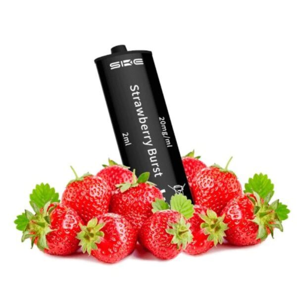 Ske Crystal Pod Precargado 4 en 1 Strawberry Burst Pack 4