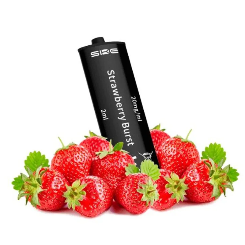 Ske Crystal Pod Precargado 4 en 1 Strawberry Burst Pack 4