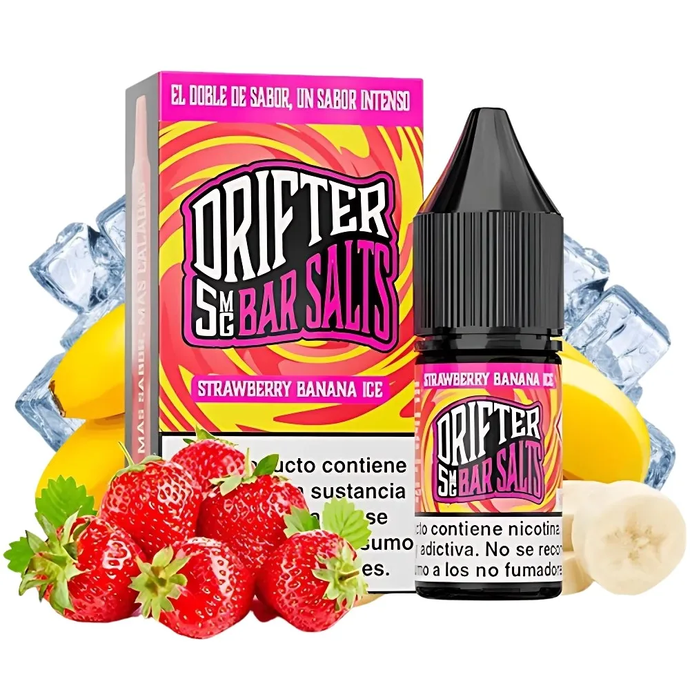 Drifter Bar Salts Strawberry Banana Ice 10ml