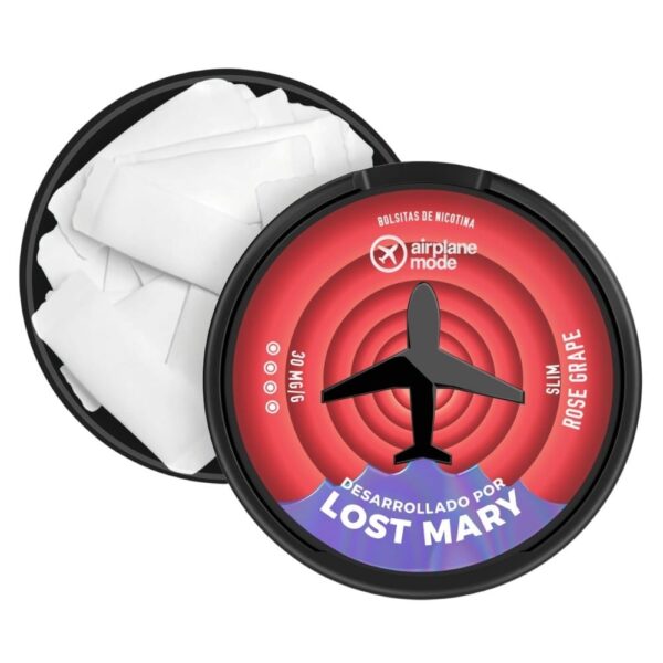 Bolsa Nicotina Lost Mary Airplane Grape 30mg